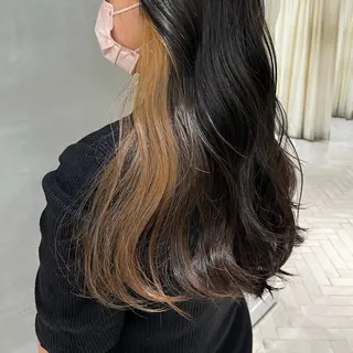 ロング カラー 似合わせカラー🪩 SAYA 👗のヘアスタイル