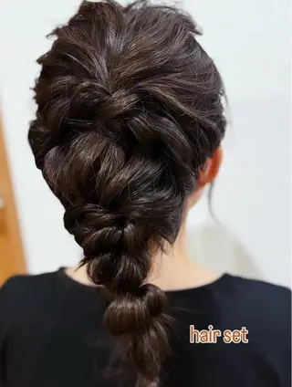 ロング HAIR MAKE GLOSSY所属・⭐︎ SAYAKAのヘアスタイル