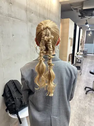 ロング ヘアアレンジ レイヤーカット💫 ／HARUKA🎀のヘアスタイル