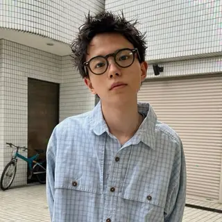 ショート メンズ Kahuli hair Ulu所属・Ulu RITSUのヘアスタイル