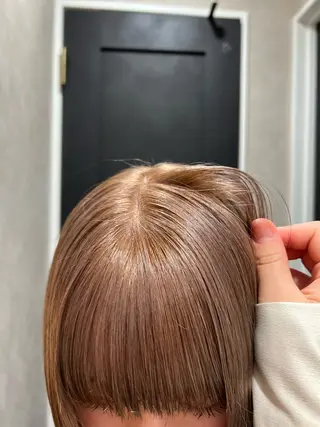 カラー 🩰ボブ/暖色カラー 田實 紗和 🥑🫧のヘアスタイル