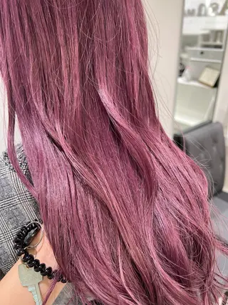 ロング カラー 【暖色カラー特化】 中山由梨のヘアスタイル