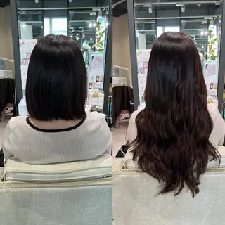 ロング カラー 🛁fein. 🎀明治神宮前🪞のマツエク・マツパデザイン