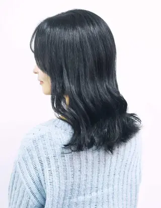 セミロング カラー Atem ☀️大町店のヘアスタイル