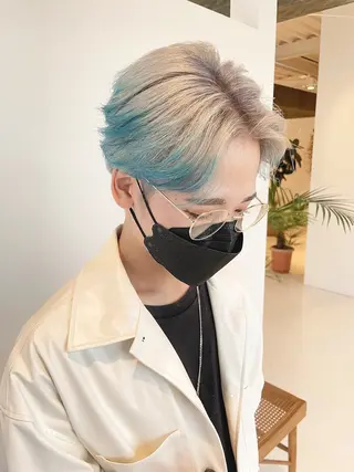 ショート メンズ LAULEA所属・mi yuのヘアスタイル