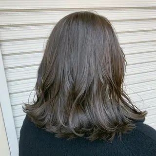 ミディアム カラー 枚方 tomee 🦋南部 しほ🦋のヘアスタイル