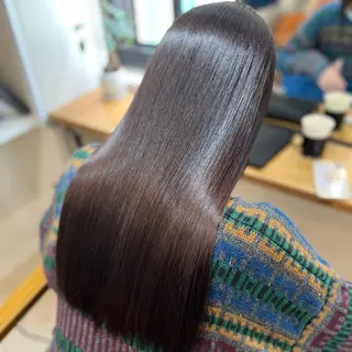 ロング 縮毛矯正 髪質改善🎀カノンのヘアスタイル