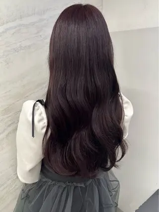 ロング カラー GiseL宗像所属・GiseL宗像 HiROEのヘアスタイル
