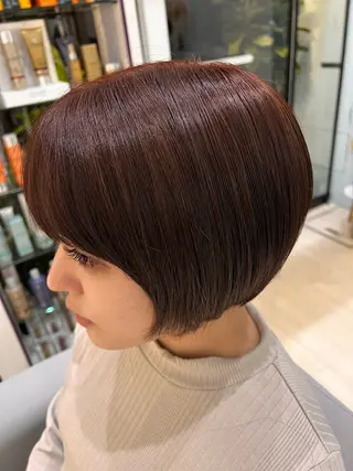 ショート カラー パーマ ヘアアレンジ メンズ 堀井 凌平のヘアスタイル