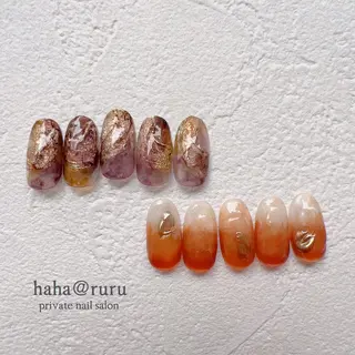 ネイル haha@ ruruのネイルデザイン