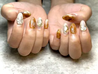 ネイル La vie mi nailニュアンスのネイルデザイン
