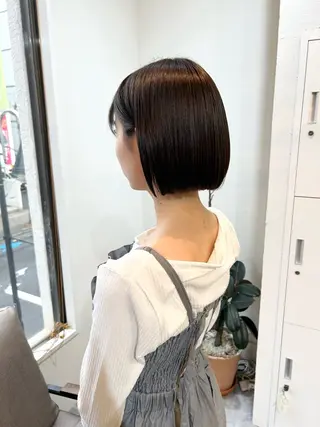 ショート カラー 🌿艶髪透明感 佐藤遥🌿のヘアスタイル