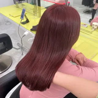 ロング カラー ダメージレスハイ トーン💖kanonのヘアスタイル