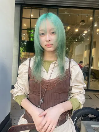 ロング カラー DEAN名駅店所属・🖤エクステ/ハイト ーン/KANNA🖤のヘアスタイル