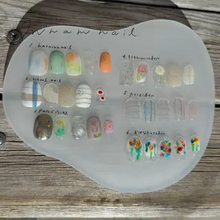 ネイル nail atelier 泡沫 utakata所属・ナカジマミナミ ネイリストのネイルデザイン