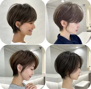 ショート nex the salon coall所属・🫧似合わせショート イシダ🫧のヘアスタイル