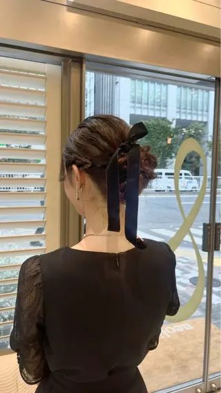 セミロング ヘアアレンジ 🕊️透明感カラー/ 渋谷🕊️Aonaのヘアスタイル