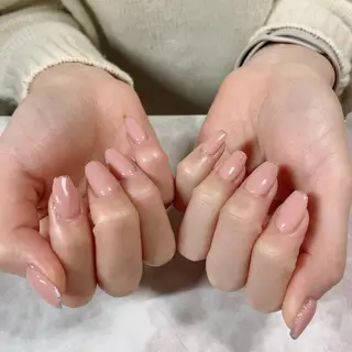 ネイル マジョリカ ブルーのネイルデザイン