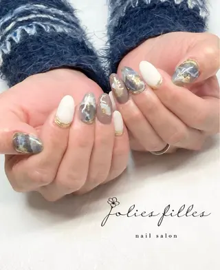 ネイル ジョリフィーユ 中出のネイルデザイン