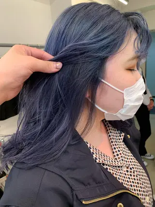 カラー 🍃marina🍃 韓国ヘア/Aujuaのヘアスタイル