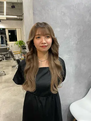 ロング 江田 悠真のヘアスタイル