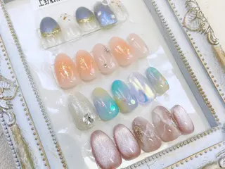 ネイル ビアンカ上野店 中島　せり菜のネイルデザイン