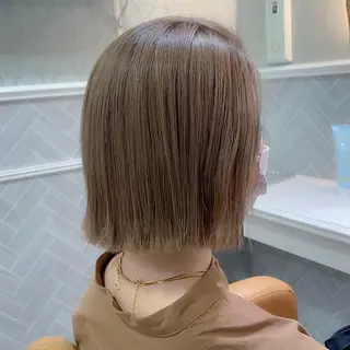 ショート カラー ヘアアレンジ マツエク・マツパ 佐々木 シホミのヘアスタイル