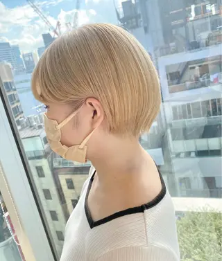 ショート カラー カラー系/カット特化 🟠オオタキマサシのヘアスタイル