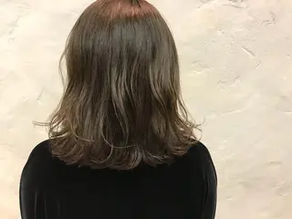 ミディアム カラー Genta @gegege75のヘアスタイル