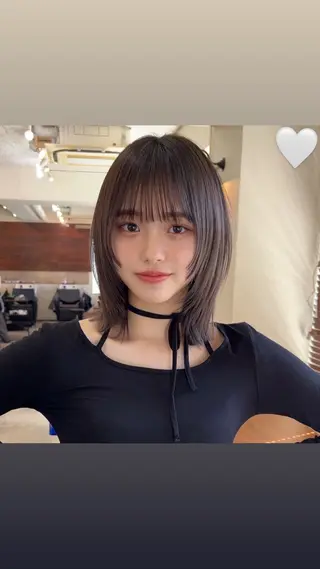 ミディアム picasso garden所属・picasso yume/colorのヘアスタイル