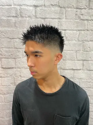 ショート 💈メンズパーマ 💈/小野田悠希のヘアスタイル