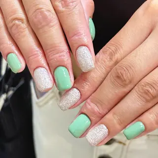 ネイル 0203ムニムサン 💙Honokaのネイルデザイン