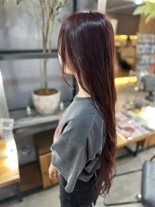 ロング カラー 溜 一太のヘアスタイル