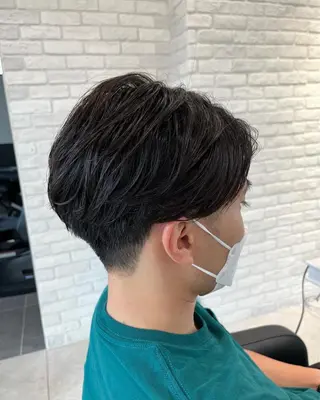 ショート パーマ メンズ 🥇メンズ特化 伊東輝のヘアスタイル