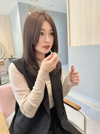 セミロング カラー ✂️似合わせの魔術師 石田一樹✂️のヘアスタイル