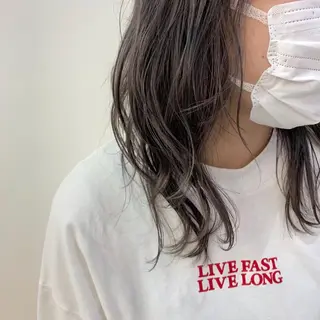 ミディアム カラー bob/ aoiのヘアスタイル