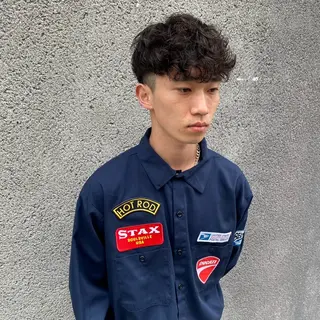 パーマ メンズ 【渋谷メンズ特化】 🔥BLUCK🔥のヘアスタイル