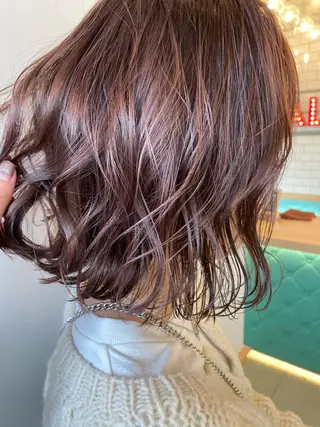 ミディアム ma naのヘアスタイル