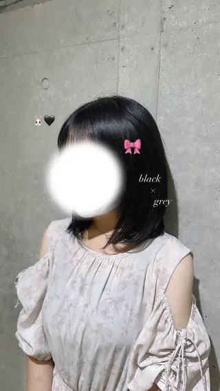 カラー 🎀韓国・ガーリー 🎀ルカ🩰🤍のヘアスタイル