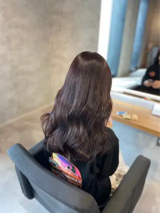 ロング カラー 淡色/ワンホンヘア 🤍MINORIのヘアスタイル