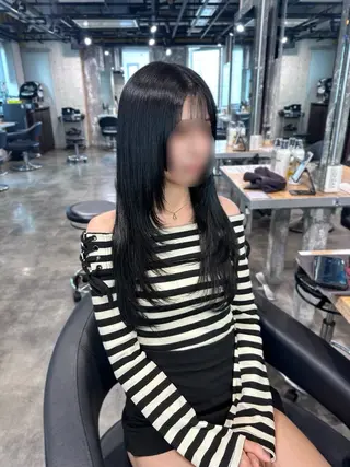 ロング 海外トレンドヘア🤍 sumireのヘアスタイル