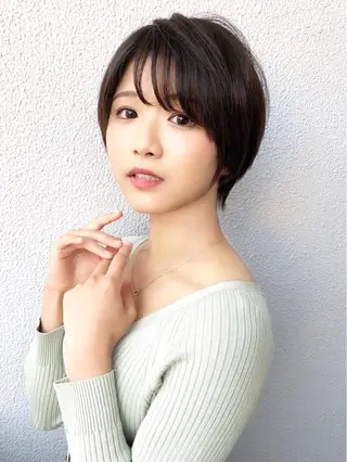 ショート カラー ブリーチ/髪質改善 NYNY大久保のヘアスタイル