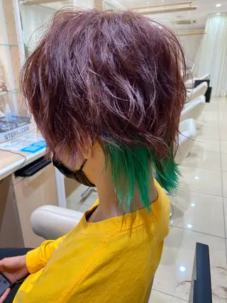 ショート メンズ 🩵波巻き/ツイスパ HARU💎のヘアスタイル