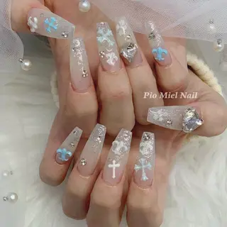 ネイル HANA 長さだしのネイルデザイン