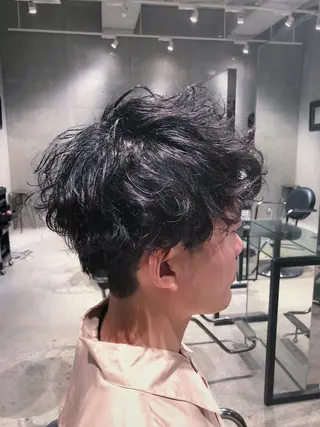 ショート メンズ 遠藤悠大/メンズ縮毛 /メンズカットのヘアスタイル