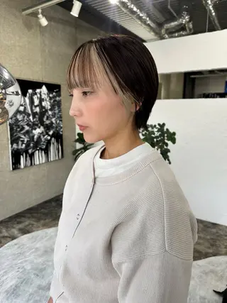 ショート 岩間 萌々果/eimのヘアスタイル