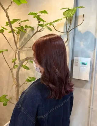 カラー 佐藤 万倫💞⭐️のヘアスタイル