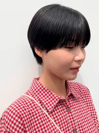 ショート knock所属・knock　國友 華乃のヘアスタイル