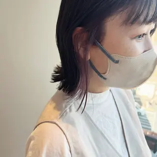 堀結香/顔まわり レイヤー/蒲生四丁目のヘアスタイル