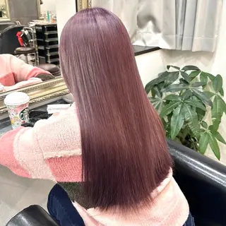 ロング カラー ハイトーン/ウルフ/ レイヤー/Asukaのヘアスタイル